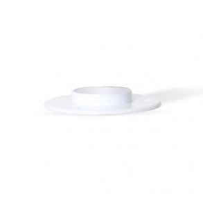 Flange for PVC, 40 mm, white